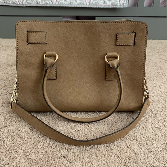 Michael Kors Hamilton Saffiano Leather Medium Satchel - Picture 2 of 8